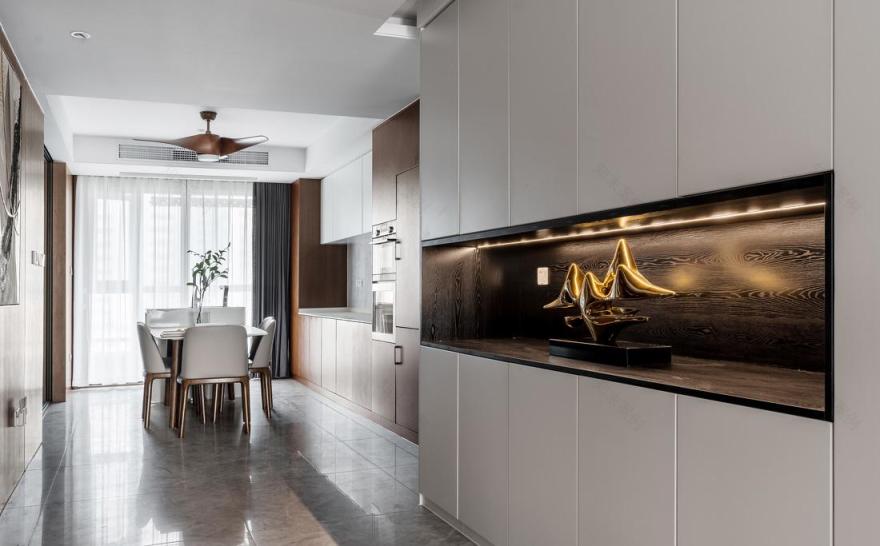 现代白领公寓设计,温馨优雅与功能性完美融合-19