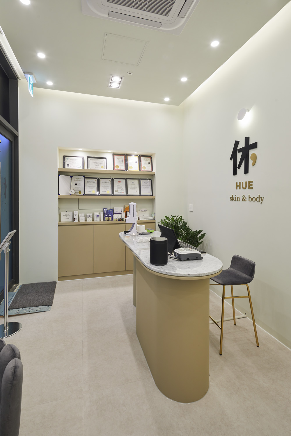 21 平韩式美妆店，展现现代简约风格设计魅力-4