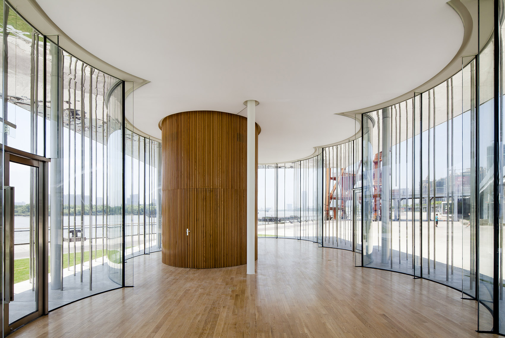 黄浦江畔云展厅，上海 / Schmidt Hammer Lassen Architects-16