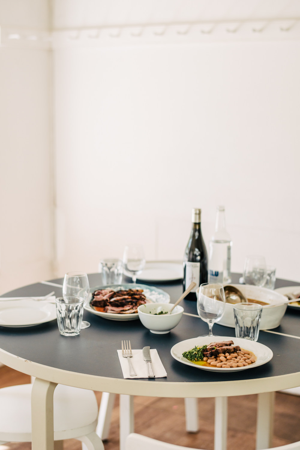 伦敦美食夫妻档的现代餐厅与家居设计-6