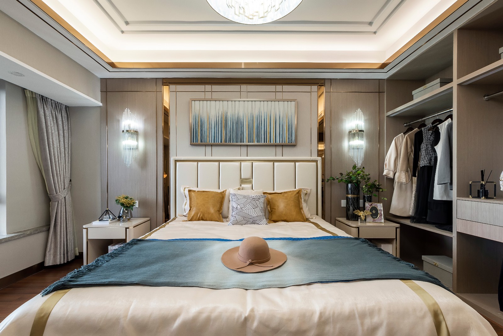 惠州奢华美式样板房 | 上森设计诠释精致生活品味-15