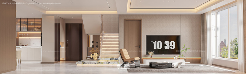 鞍山融德郡澜现代轻奢私宅设计丨中国鞍山丨浩然-9