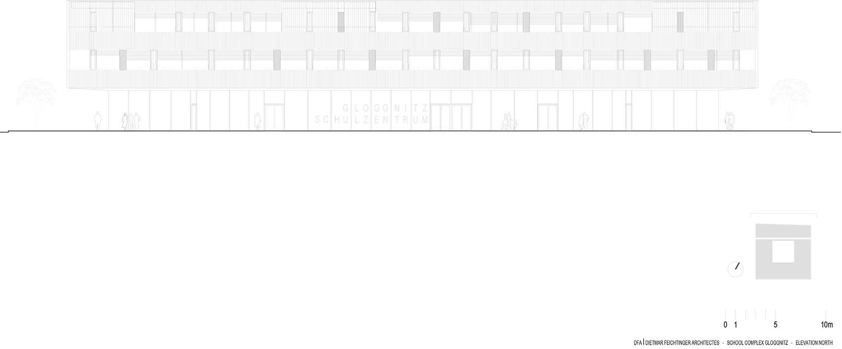 Gloggnitz学校综合体，奥地利 / Dietmar Feichtinger Architectes-97