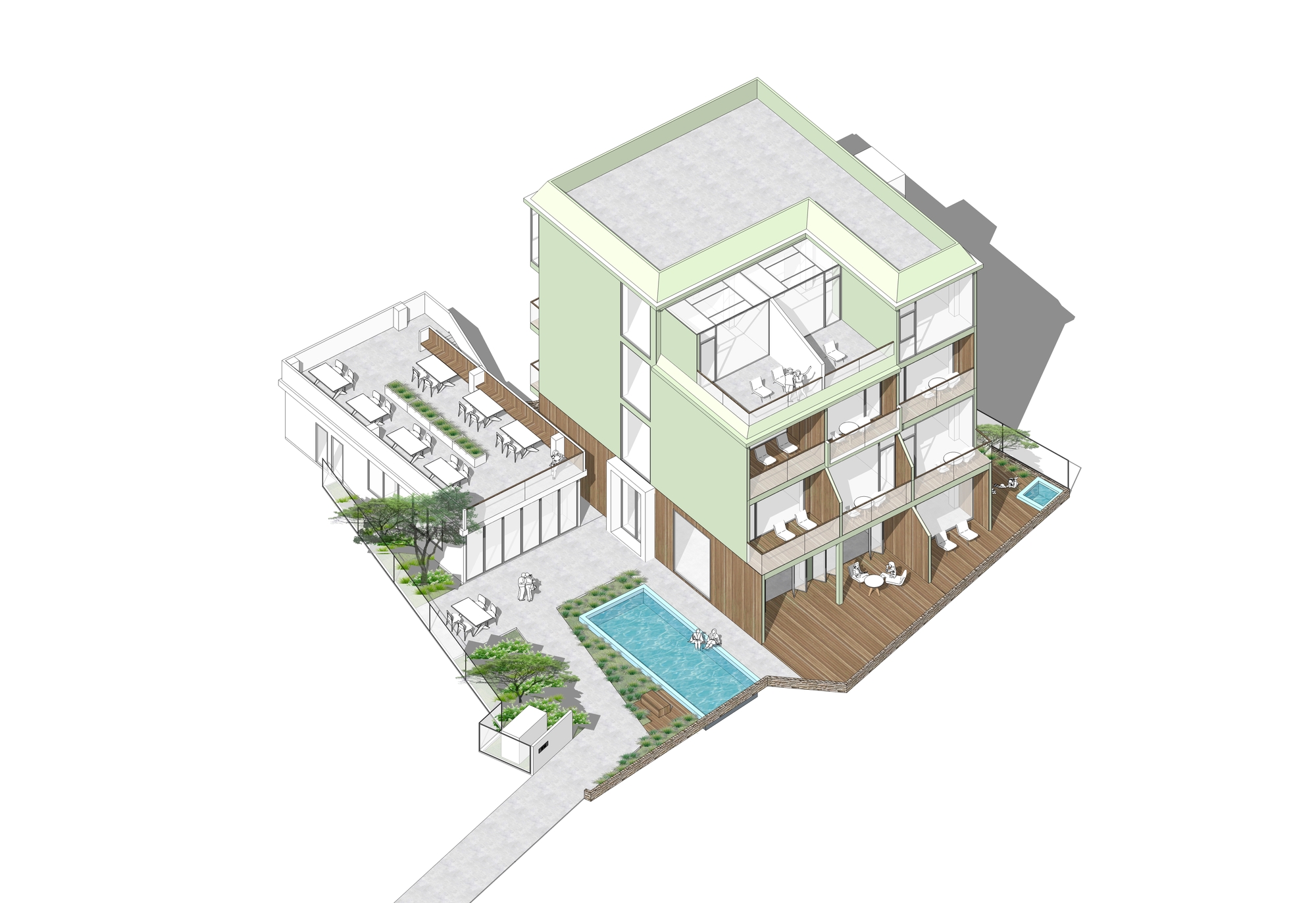 青骊拂晓酒店  间外建筑工作室-27