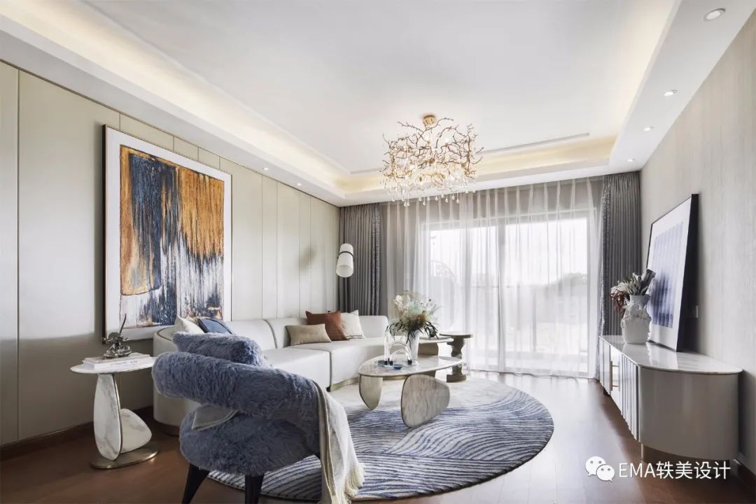 武汉 142㎡样板房丨中国武汉丨EMA 轶美设计-3