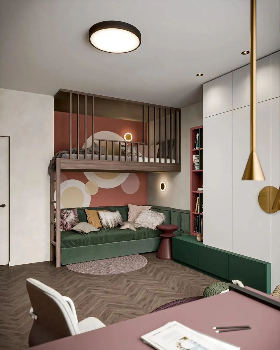 320㎡轻奢双层别墅设计丨Lev Prodaction-27