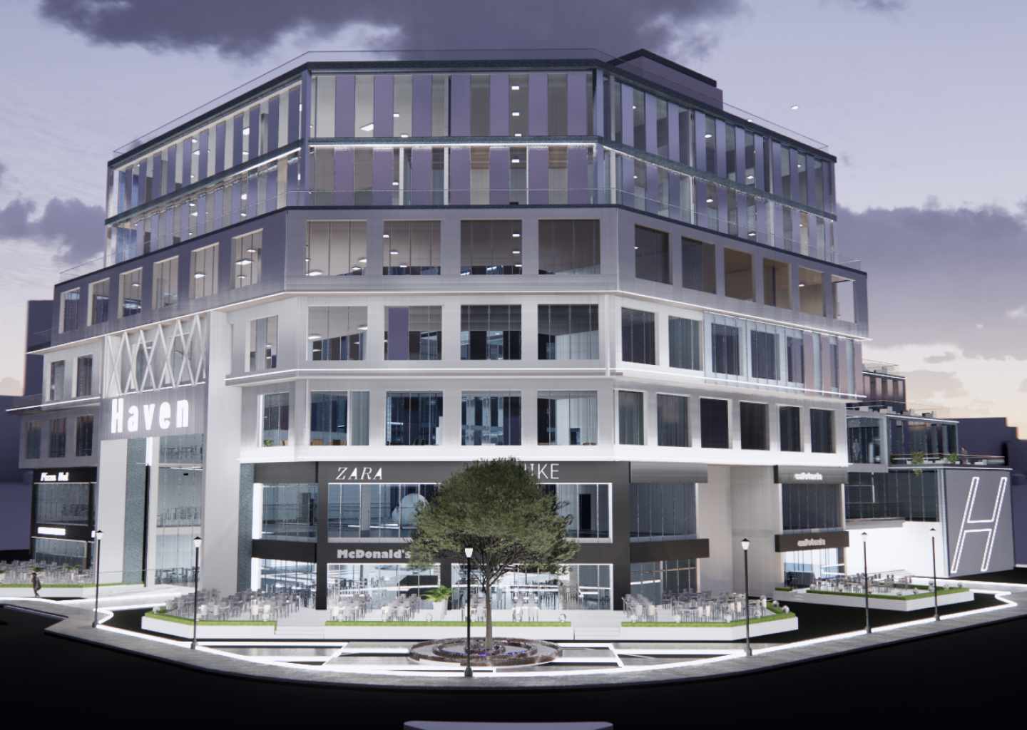 Haven 混合用途建筑丨开罗大学工程学院建筑系-18