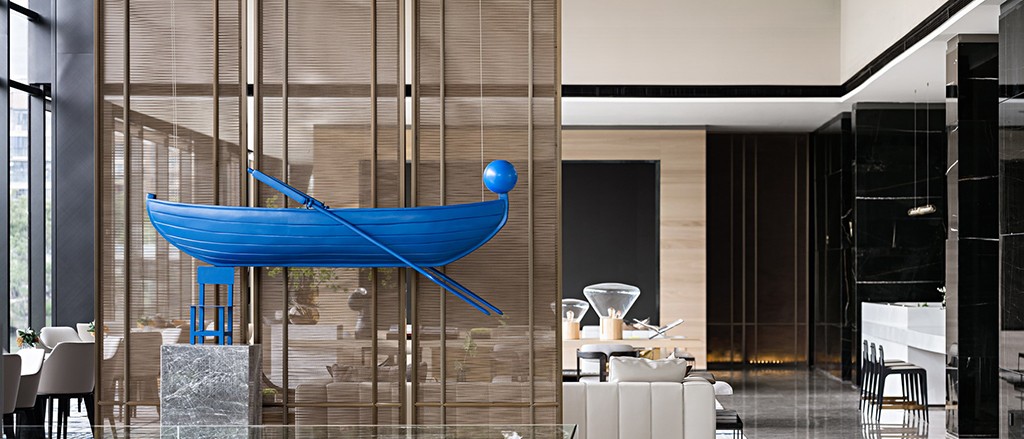 众睦设计丨温州首开中庚·香開萬里售楼处：当代语境，抒叙自然-16