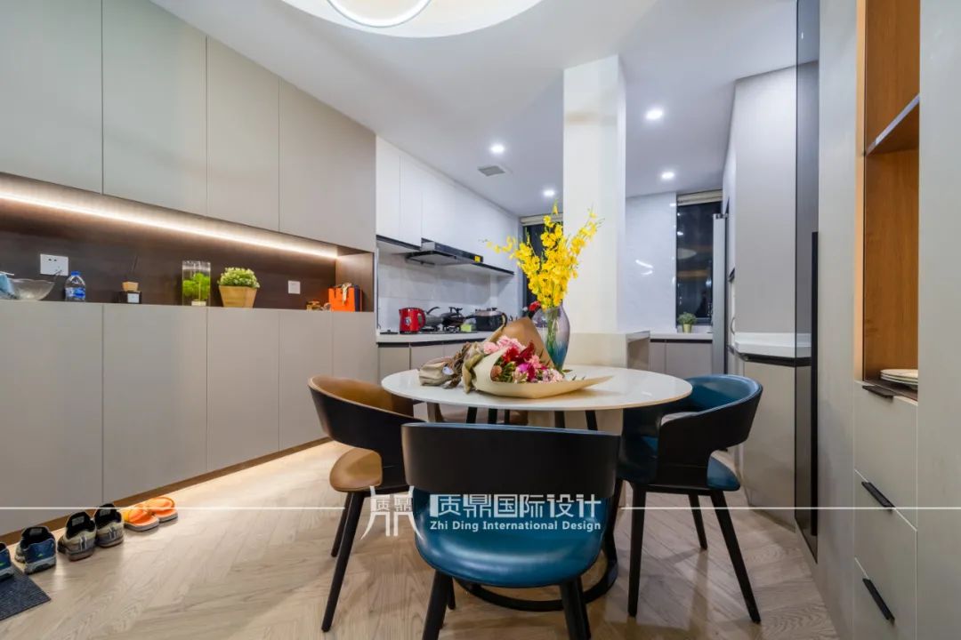 75㎡现代简约欧式风,幸福小镇明丰绿都的温馨之家丨中国上海丨韦军,汤陈成-38