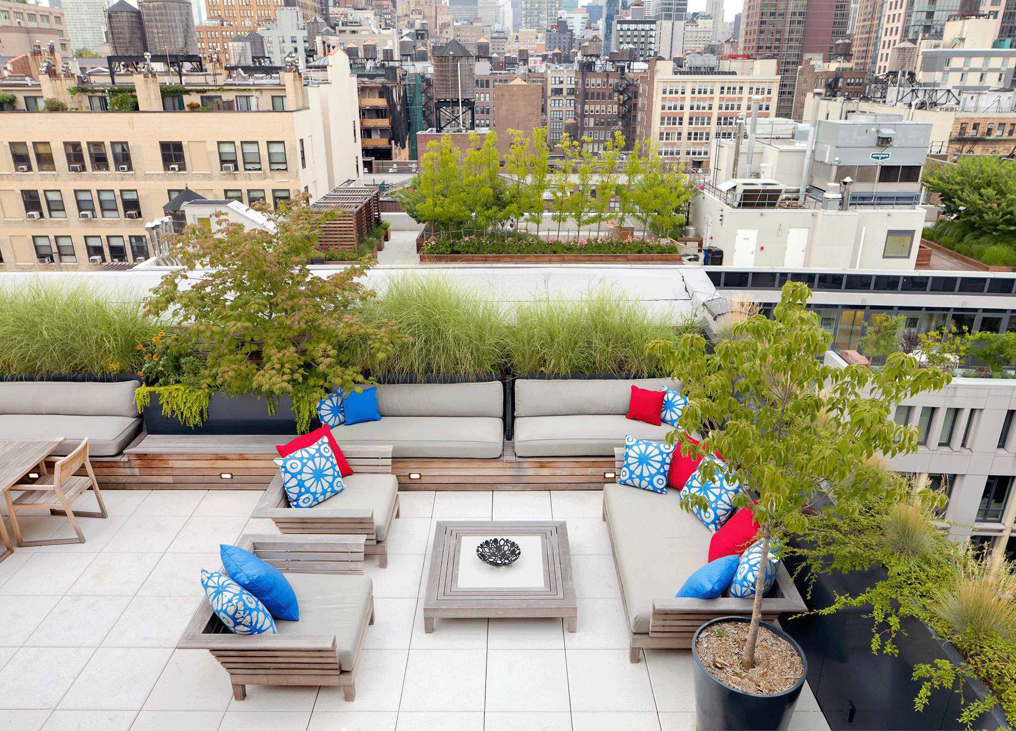 屋顶花园设计，打造城市中的绿洲-3