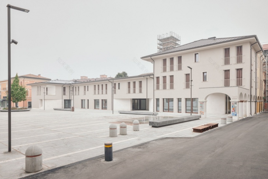 意大利Borellini广场及原玛丽宫改造丨KM 429 architecture-48