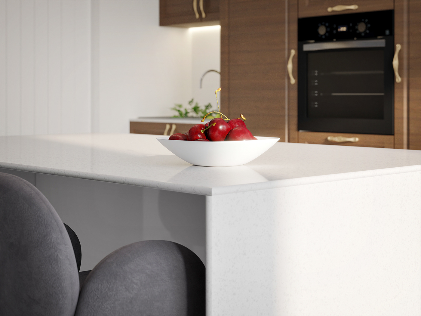 Anastasiya Gushchina 打造现代简约厨房秀场-1