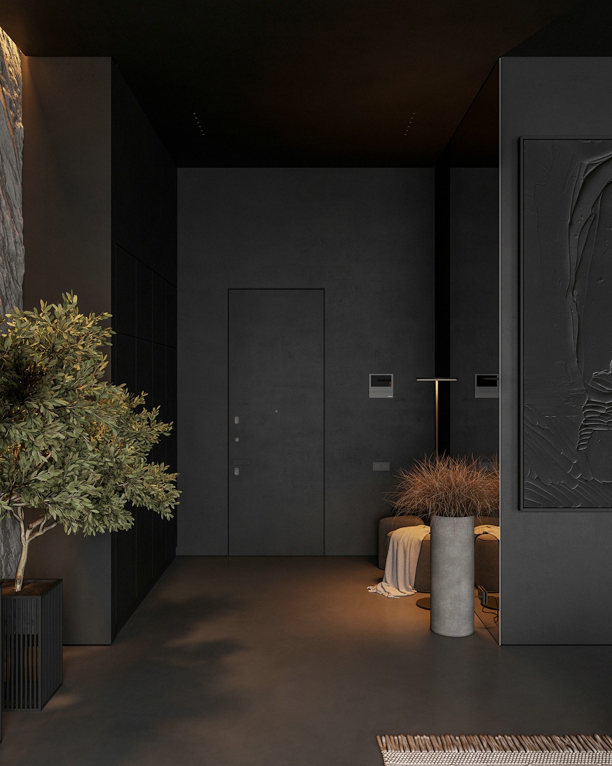 绿色温馨居家空间设计-1