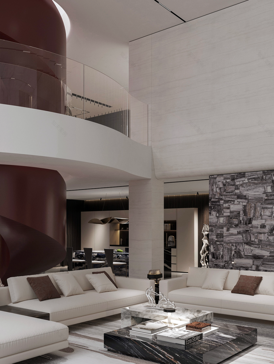 浙江诸暨御江湾 1400㎡别墅丨中国浙江丨YP 空间设计-6