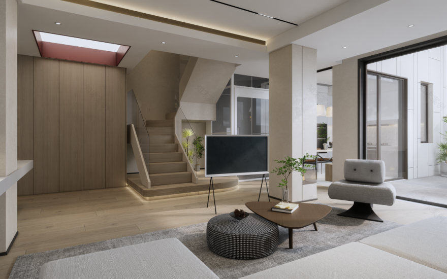 东莞公元九里简约高级院墅设计丨中国东莞丨DP设计-12