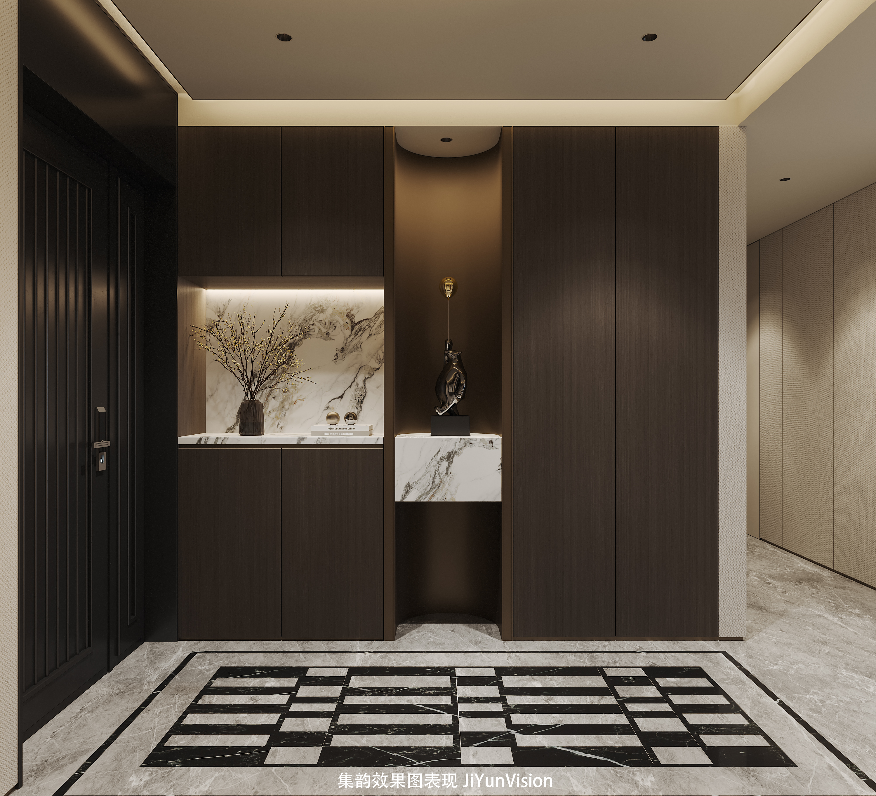 两套家装效果图表现-12