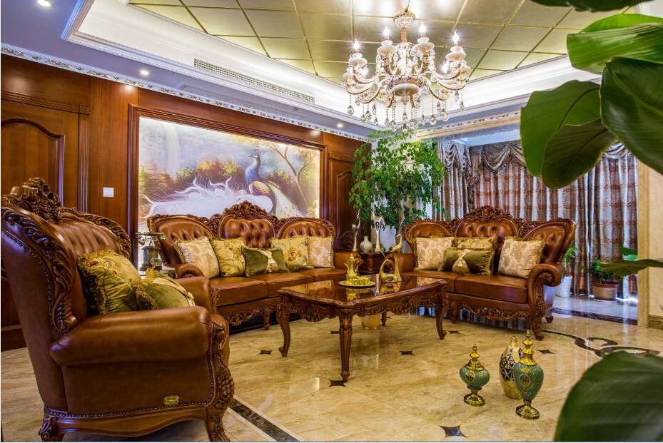 世茂二期 1 号楼美式风格室内设计-3