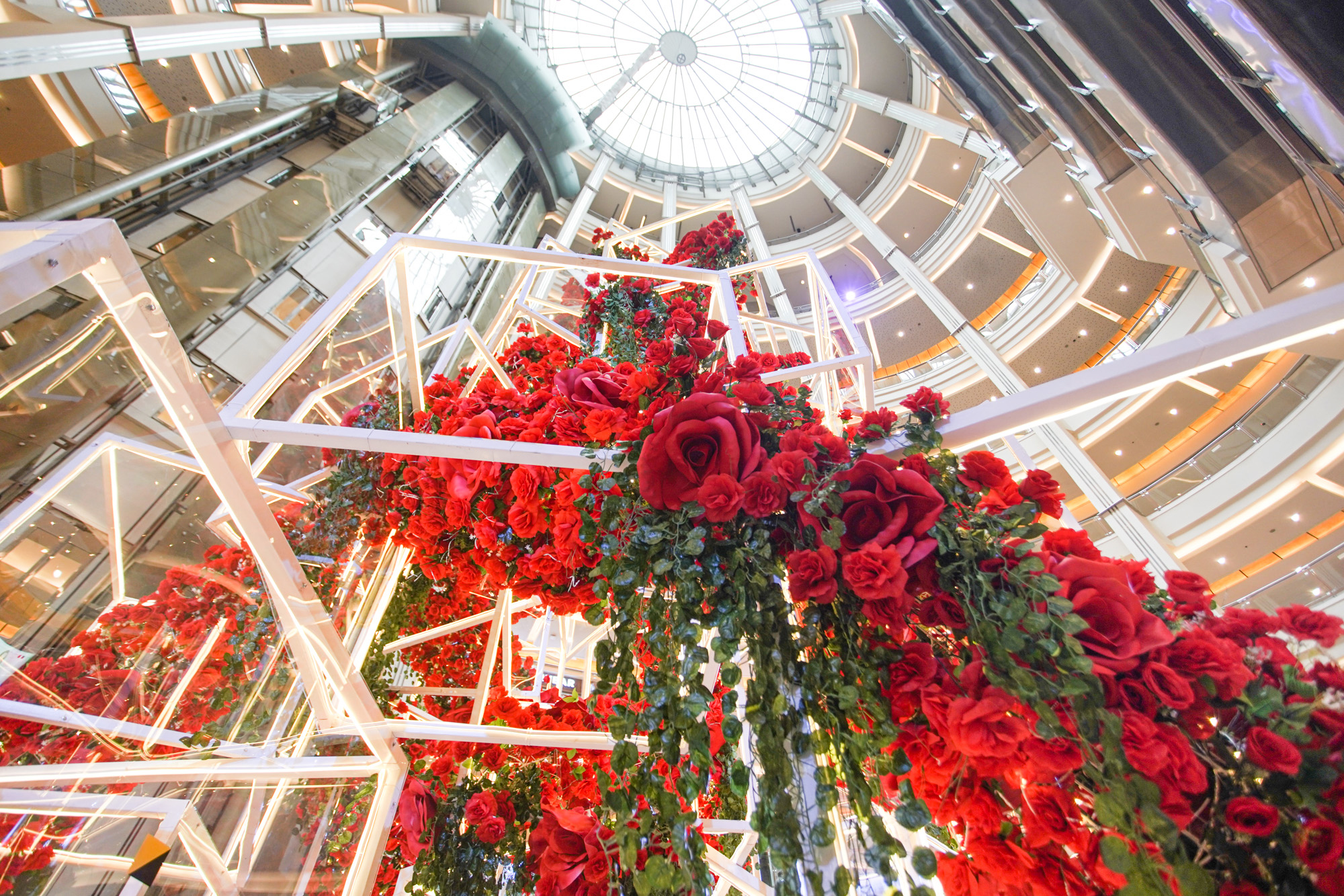 Petals Of Hope - Xmas VM Mall Decor Installation-10