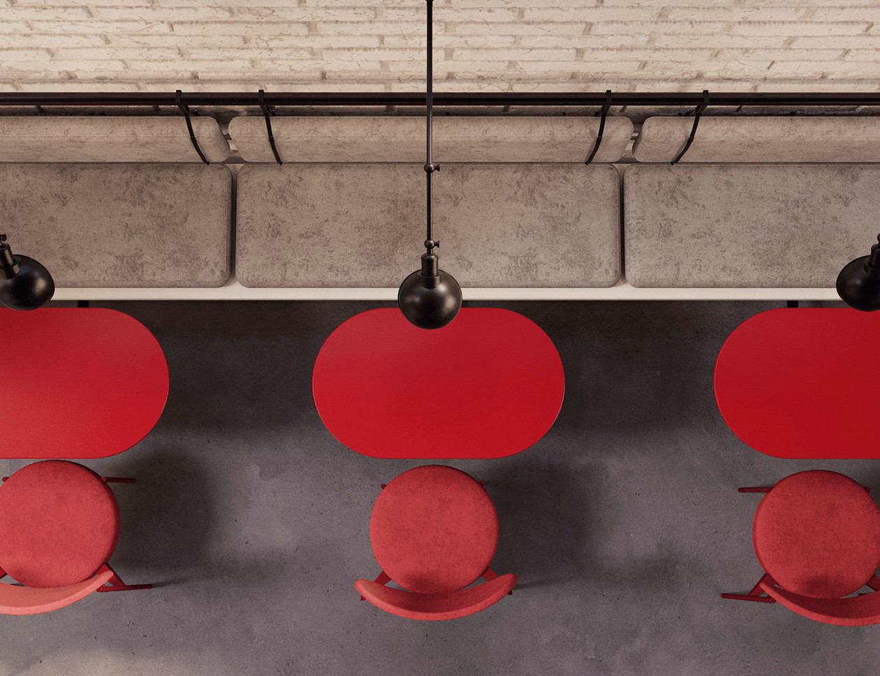 工业风快餐店设计-6