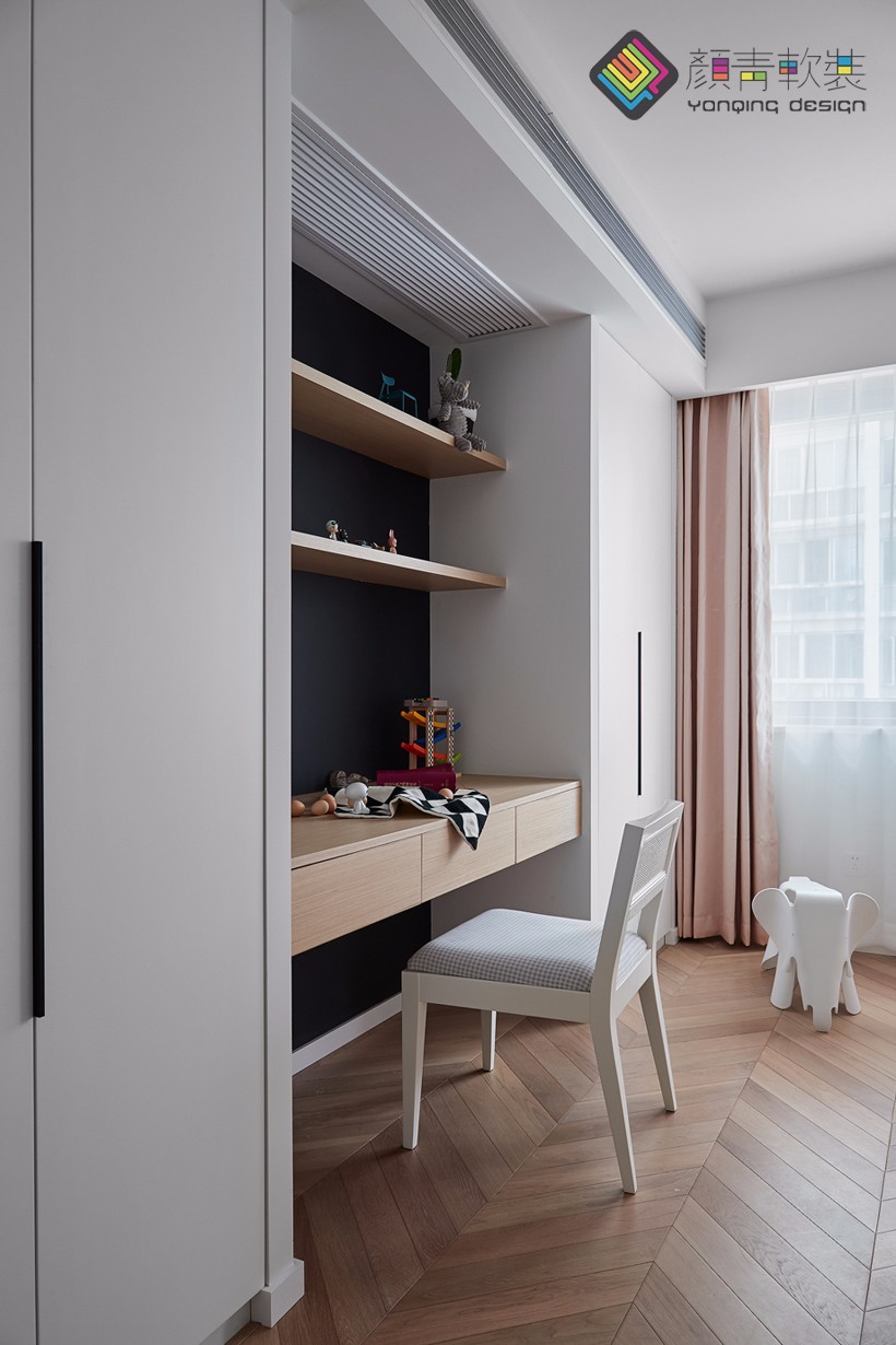 小森林——145㎡混搭风住宅  辰佑设计-颜青软装-22