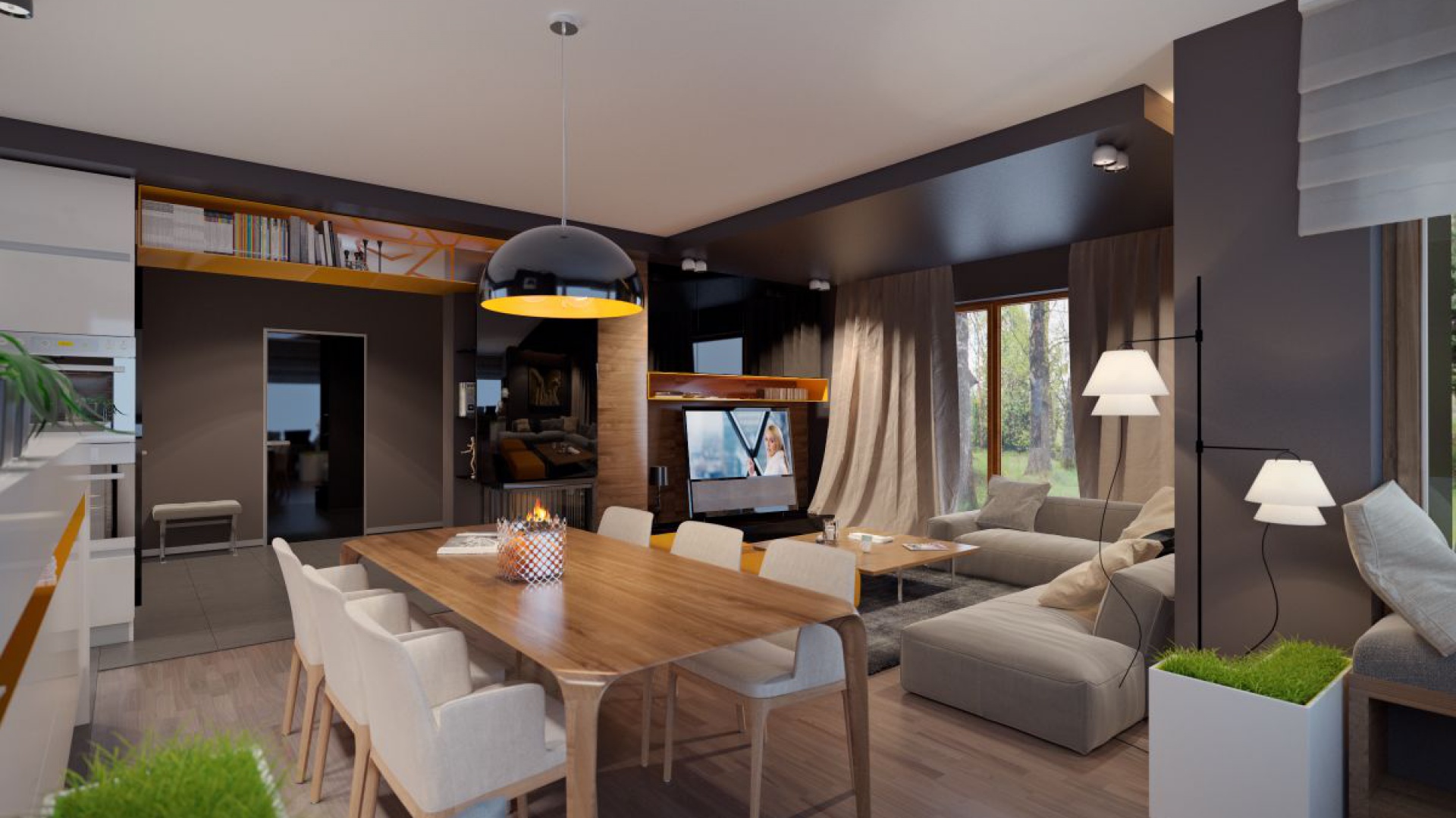 Фасад дома + проект на 160 кв. м | 13 фото-15