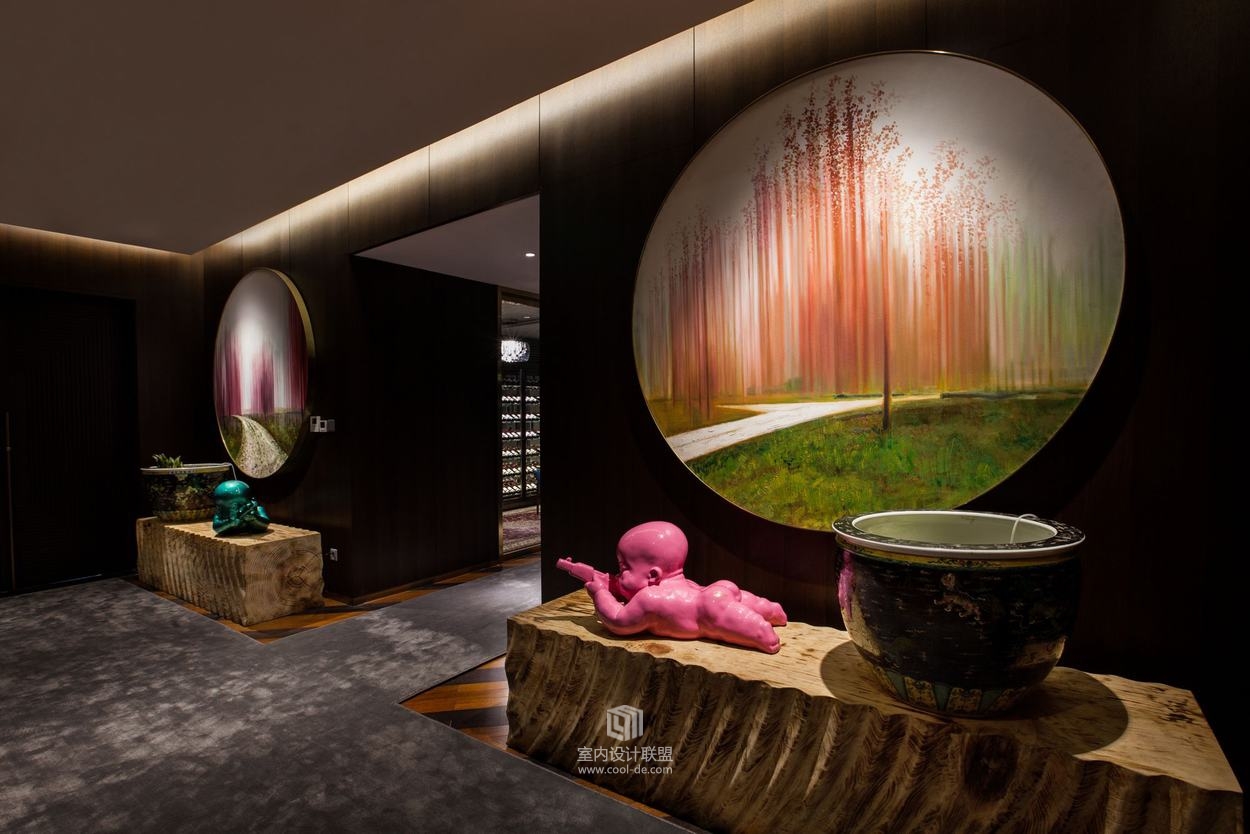 玉鸾空间设计--大银幕（会所软装设计）-0