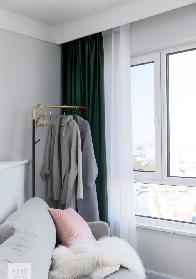 玖雅平层设计 | 异形客厅的完美破局-62