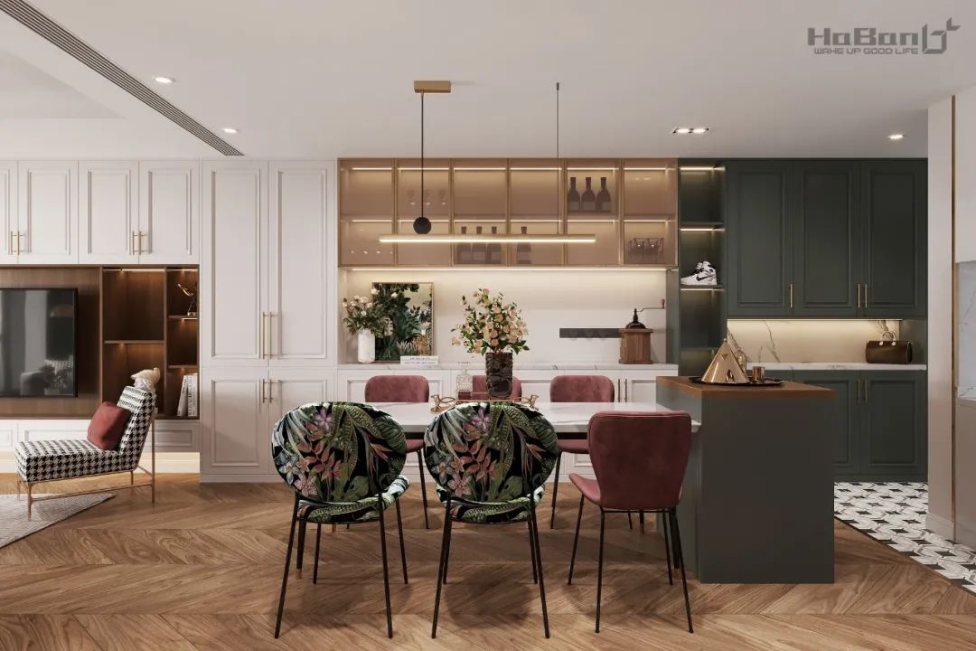 北欧风相马大乘设计案例 | 色彩碰撞为空间注入生命力-16