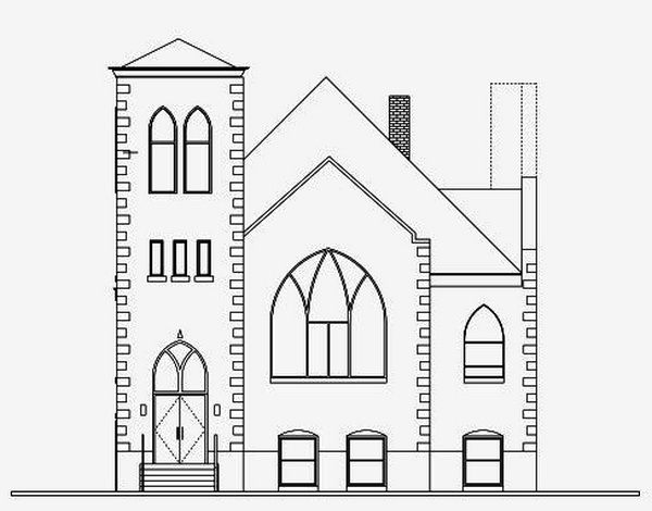 美国芝加哥哥特式教堂改造住宅-70