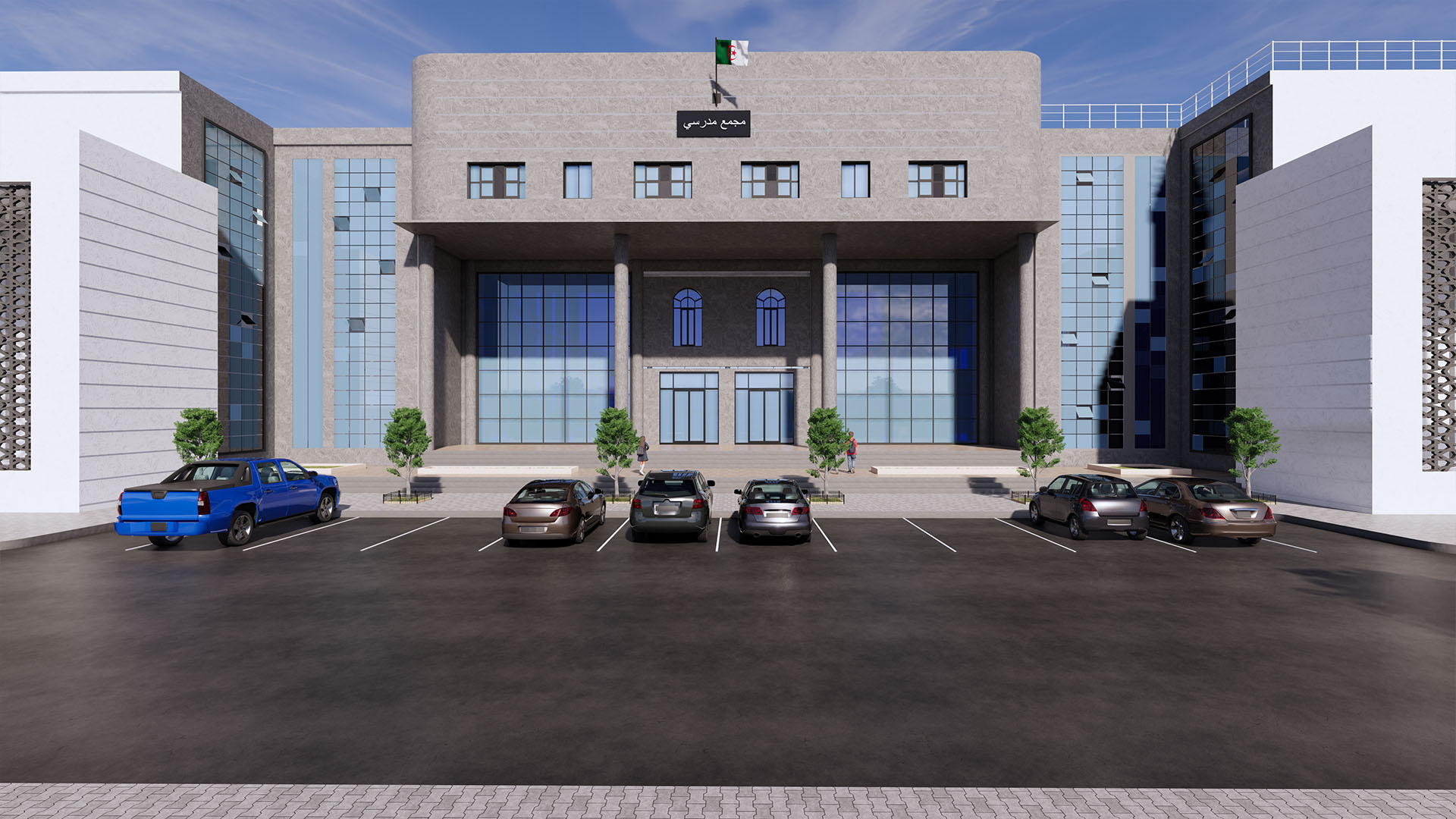 Middle School Complex in O.K,  Saida-1