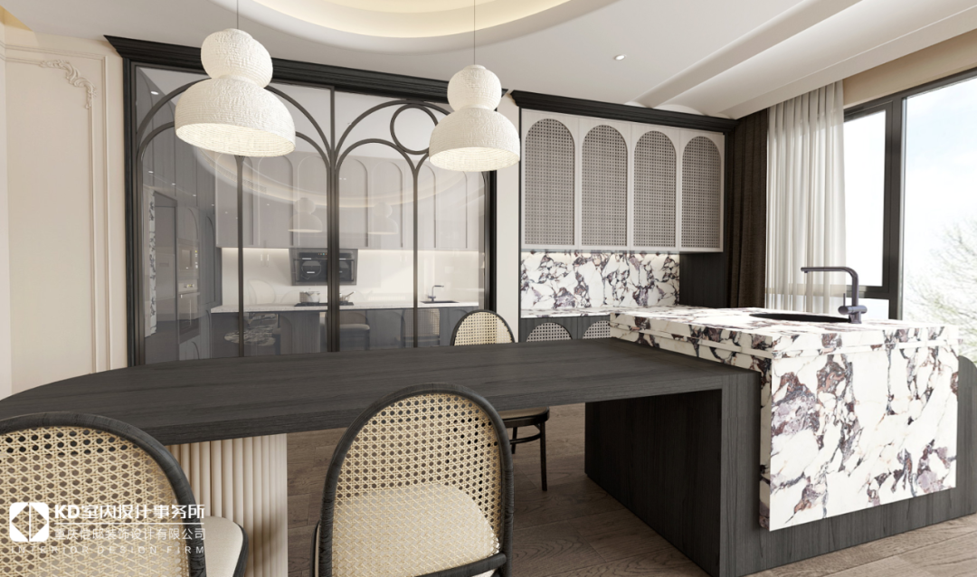 壹号半岛南洋复古风私宅丨中国重庆丨KD 室内设计事务所-37