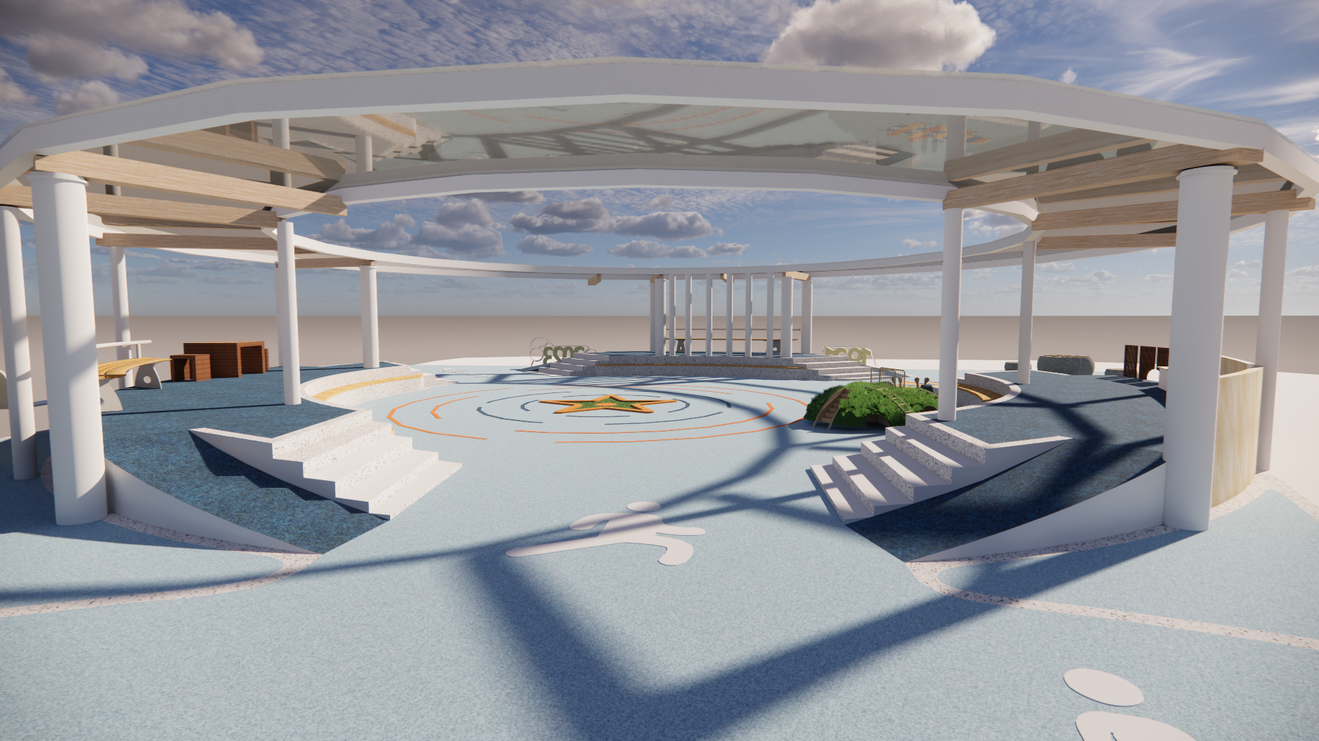 四川省彭州市老旧小区中央广场改造方案-6