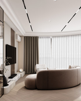 Whispers of Warmth: A Cozy Apartment Interior