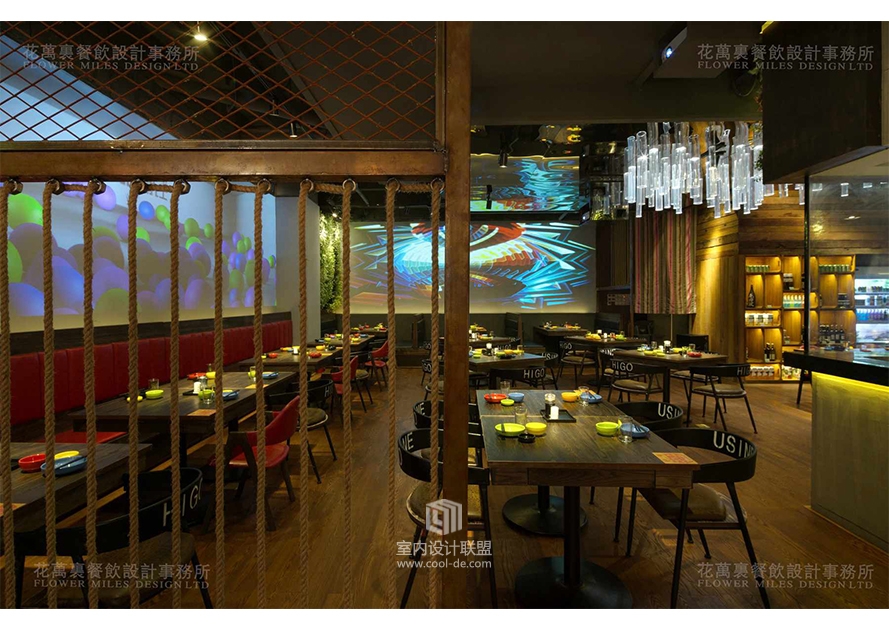 花万里设计| 惠州微超浪漫餐厅-6