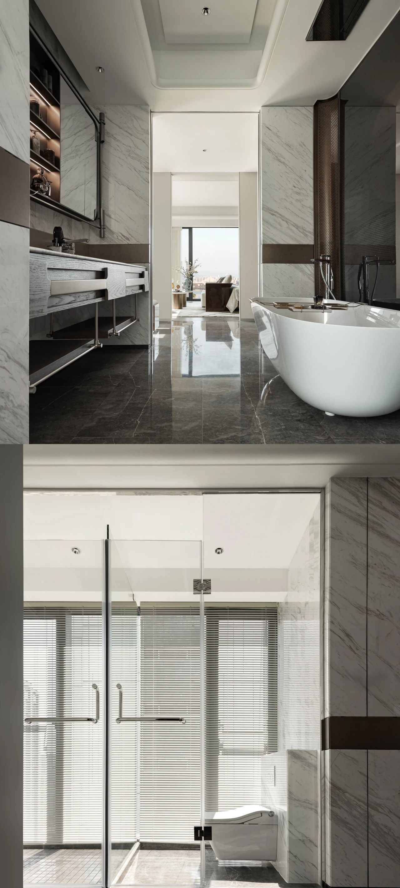 璞云东方 310㎡环幕大平层丨董世建筑-12