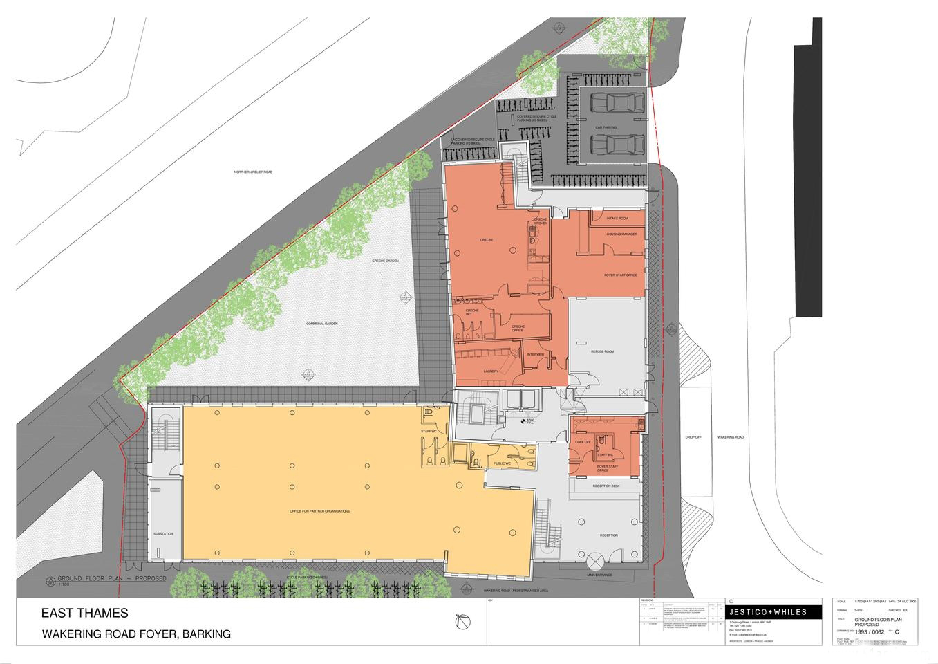 英国 Wakering Road Foyer 公寓 | 地标性设计，为贫困年轻人提供温馨家园-23