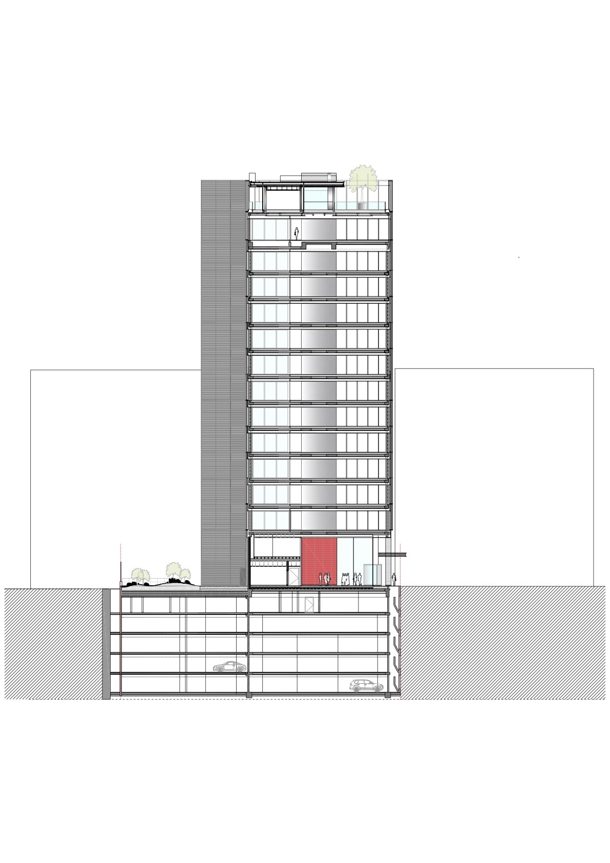 米兰 L22 办公建筑设计亮点与解读-30