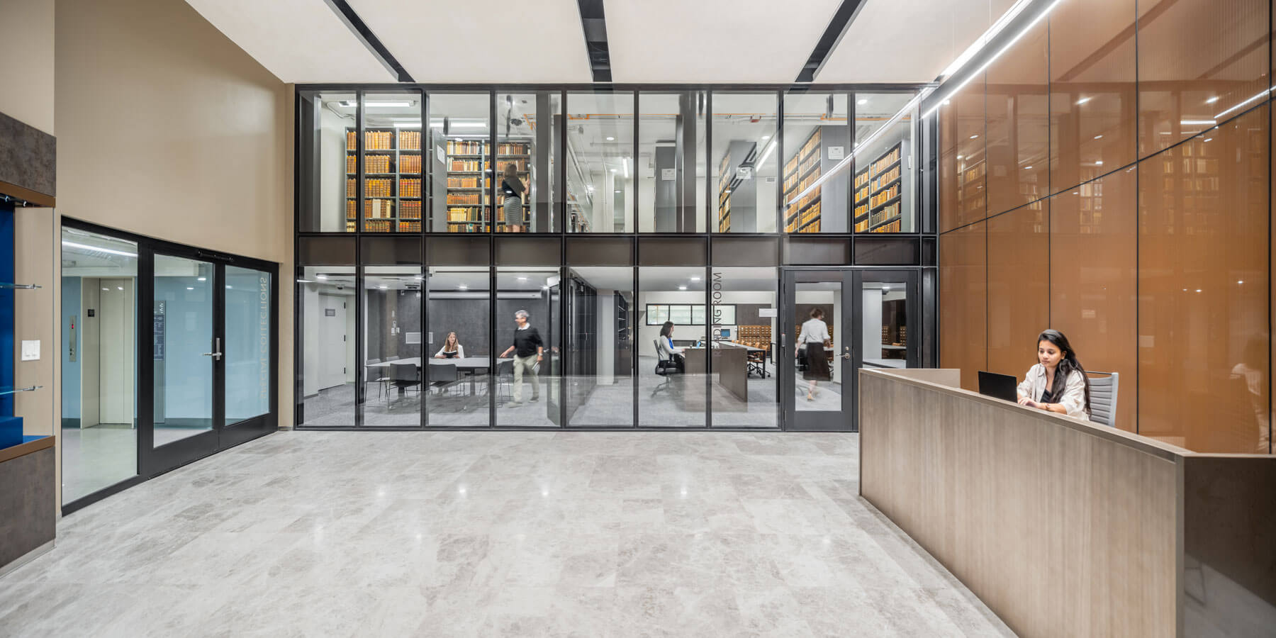 波士顿公共图书馆特藏部翻新项目丨美国丨Finegold Alexander Architects-23