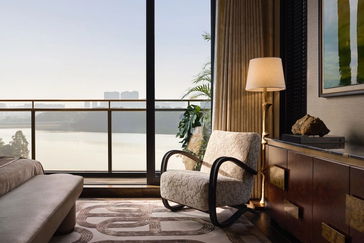 金地御湖颂丨中国广州丨硬装矩阵纵横,软装矩阵鸣翠-40