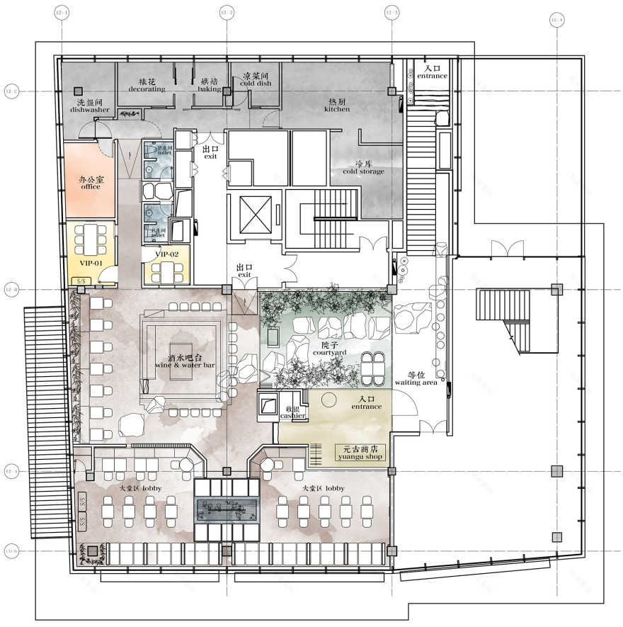 元古雲境(成都太古里店)丨中国成都丨元古集团无之设计-66