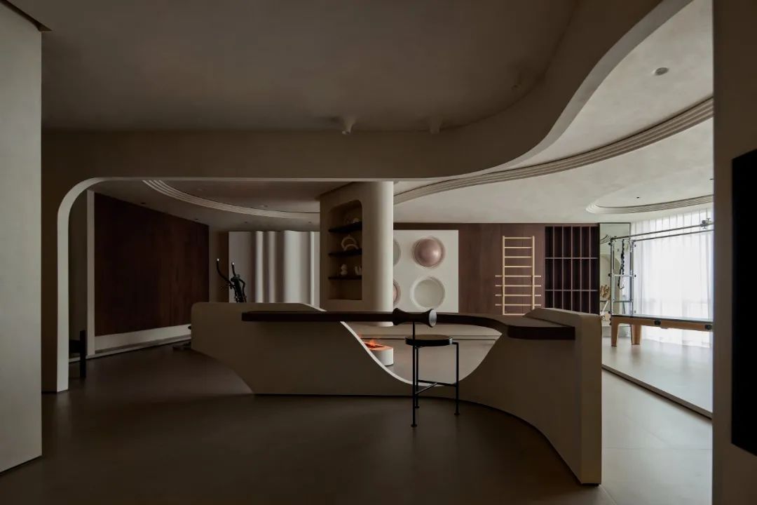 UI普拉提健身馆丨中国惠州丨山隐空间设计事务所-9