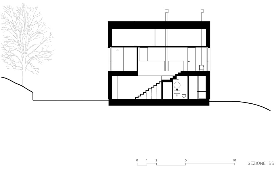 小别墅丨意大利博洛尼亚丨LADO architetti-59