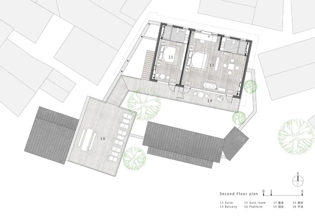 尌林建筑设计事务所丨武义梁家山·清啸山居·民宿建筑设计 丨中国浙江-133