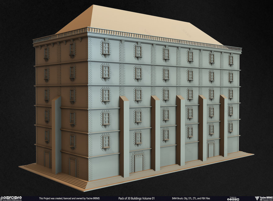 30 座建筑模型包丨Yacine BRINIS-24