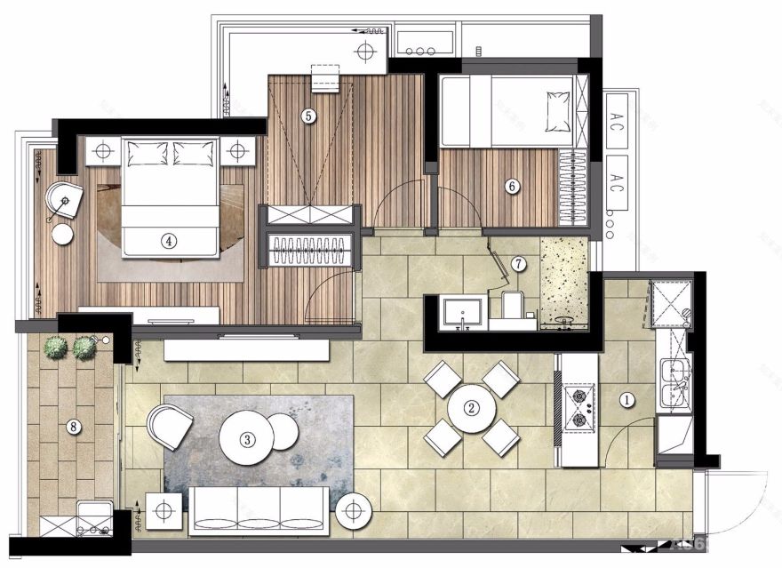 现代中式风格的魅力演绎——洪德成设计顾问(香港)有限公司-14