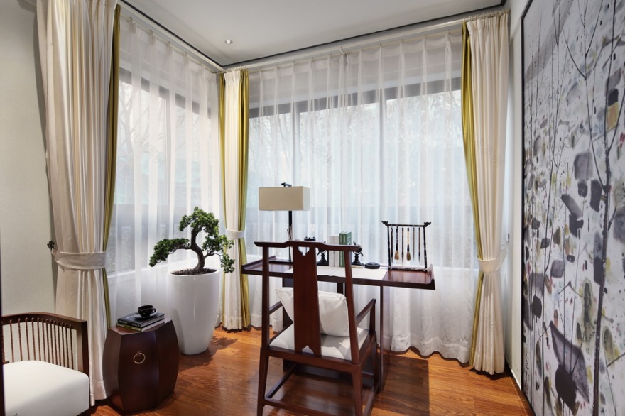 华地森林语洋房户型样板房设计-27