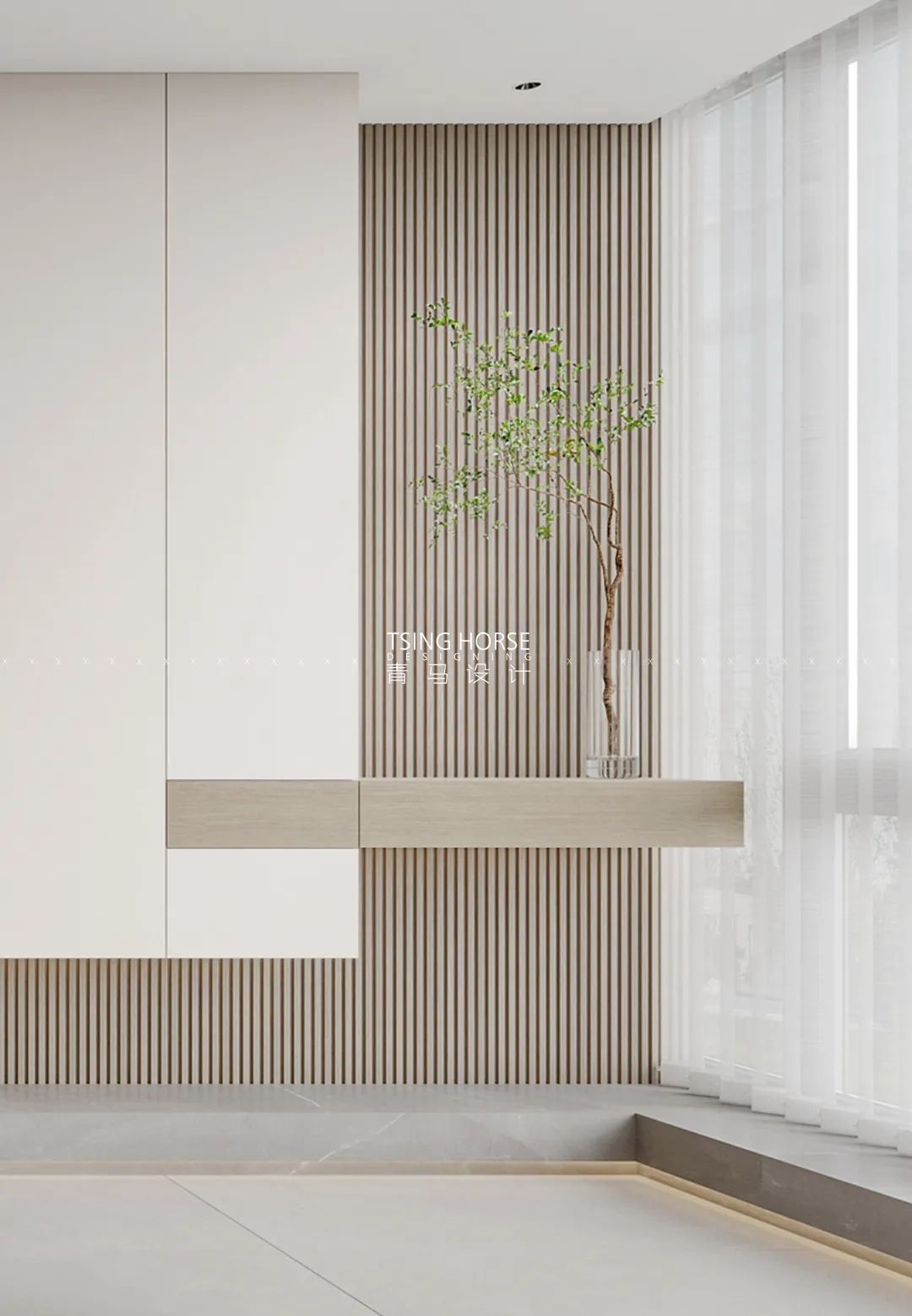 曲江大城雍宸上叠现代简约别墅设计丨青马别墅设计-20