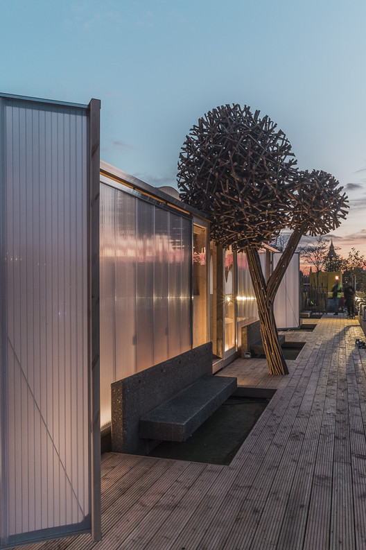 Rooftop Sauna in London  Aalto University-24