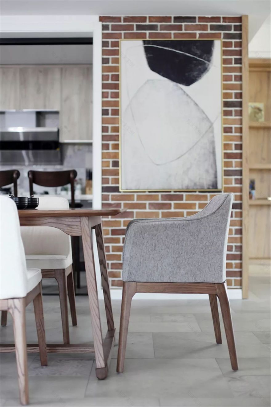 130㎡自然风复式 城市空间设计-30