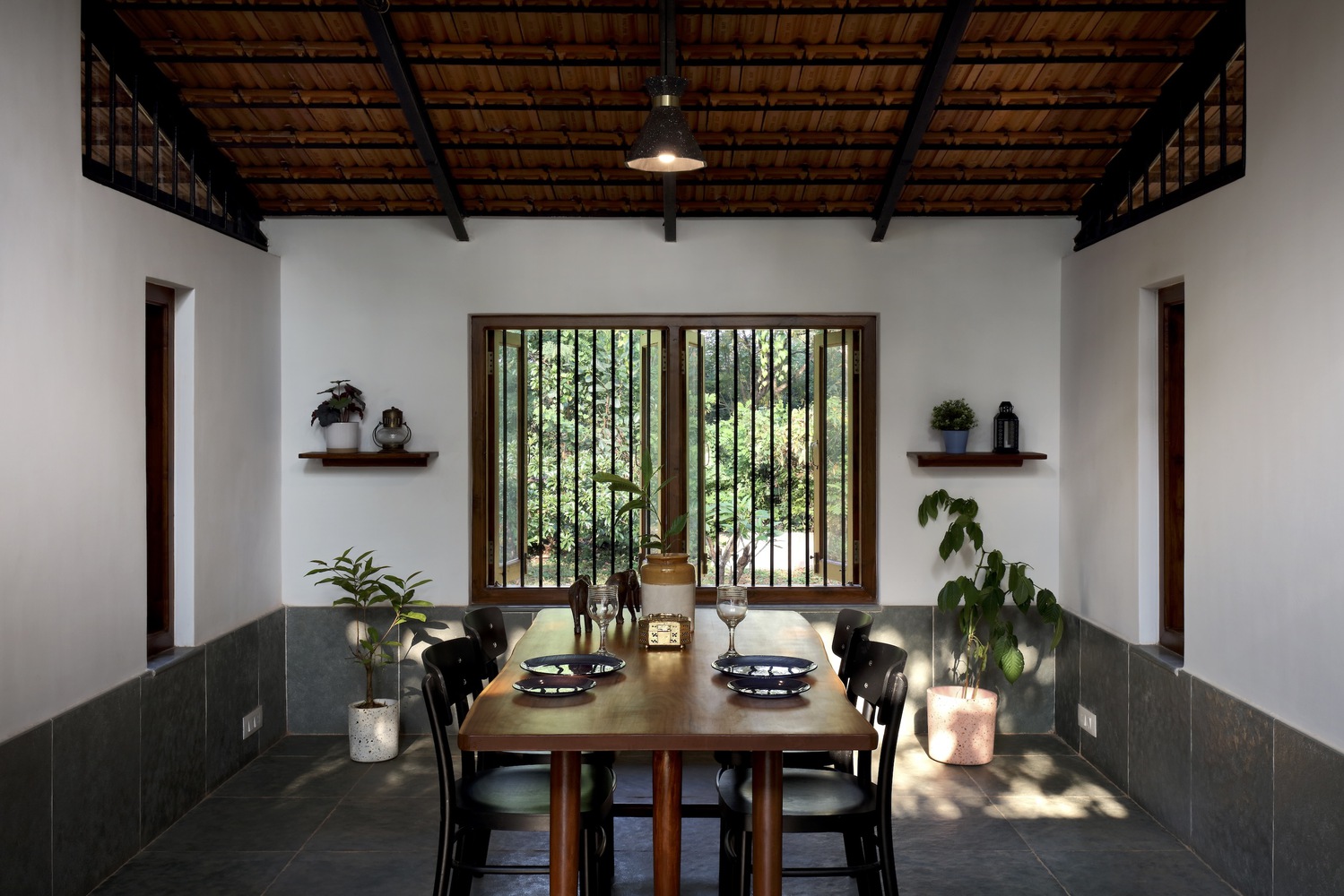 融入自然的印度乡村故居-22